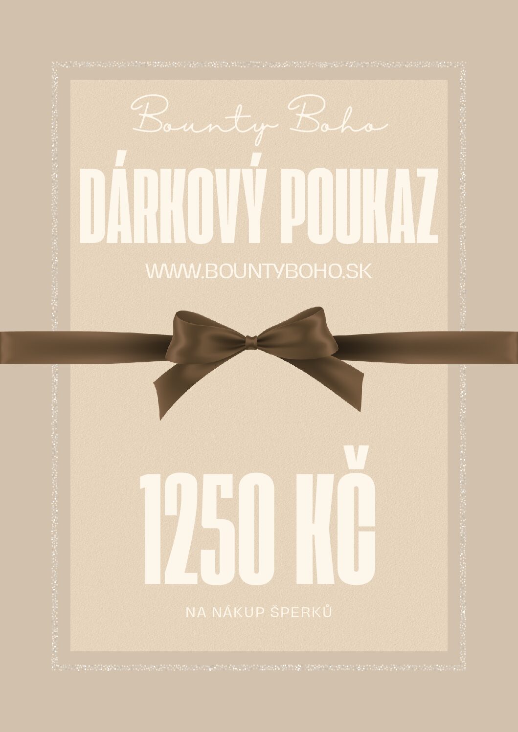 Bounty Boho Dárková poukázka (Elektronická)