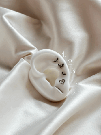 Náušnička „Piercing“ stříbrná