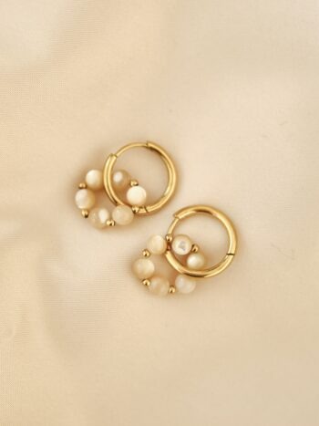 Náušnice Cappucino